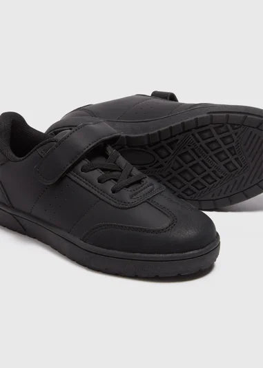 Black panel Shoes