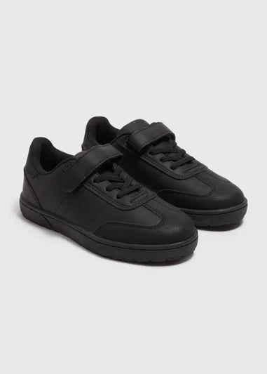 Black panel Shoes